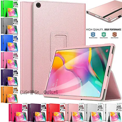 FLIP Leather Stand Case Cover For Samsung Galaxy Tab A 10.1 2019 SM-T515 SM-T510 • £5.99