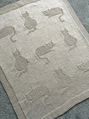 £2.70 • Buy Baby Blanket Easy Knitting Pattern Dk Kittens