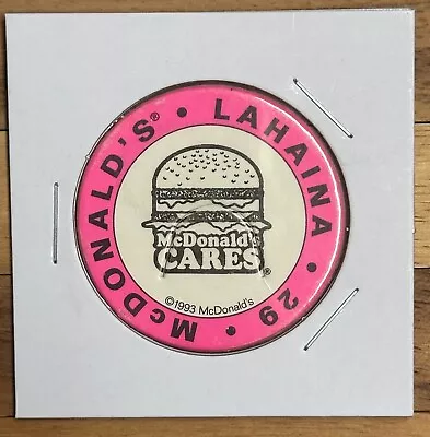 LAHAINA McDONALD'S #29 MAUI HAWAII - HAWAIIAN HAWAII MILK CAP POG • $3.29