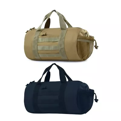 Heavyweight Cotton Canvas Duffle Bag Sports Gym Shoulder & Carry Bag 15 X8 X8  • $24.98