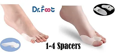 $7.99 • Buy Dr. Foot's Gel Toe Spacer Separator Alignment Splint Pad Eases Bunion Foot Pain