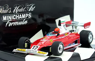 1:43 Minichamps  1975 FERRARI 312T  N.Lauda #12 F1 WORLD CHAMPION RARE 430750012 • £45