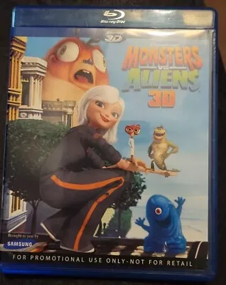 3D Blu-ray Monsters Vs. Aliens Good Shape  • $5.99