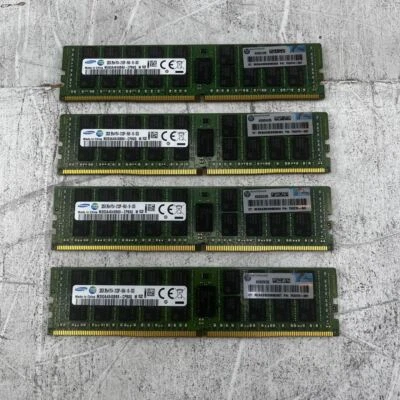 Lot Of 4x Samsung M393A4K40BB0-CPB 32GB 2Rx4 PC4 2133P RAM • $267.75
