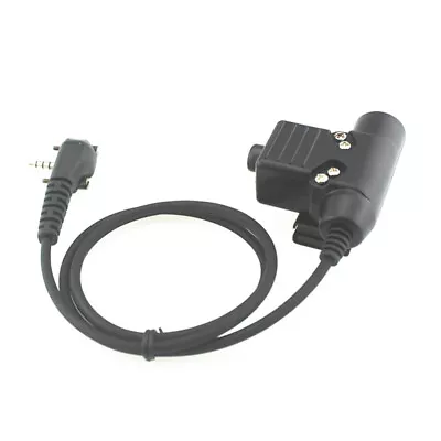 Metal+ABS U94 PTT Cable Plug Adapter For Vertex Standard VX-231 VX131 VX230/261 • $14.63