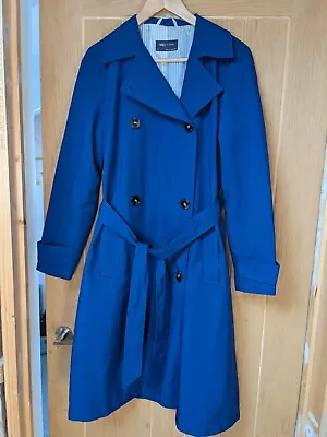 M&S -  Waterproof Jacket - Blue - Size 10 • £12.50