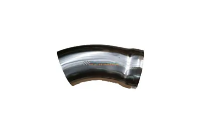 Dump Pipe STAINLESS Exhaust Tip - 3  Inlet ID - 3  Outlet (6  Long) • $75