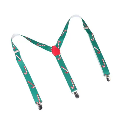£6.57 • Buy  Christmas Straps Weaving Work Thanksgiving Suspender Pant Braces