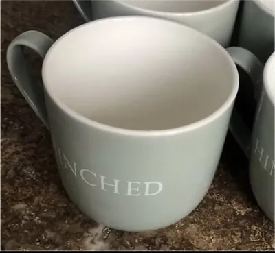 Mrs Hinch Green 'hinched' Heart Stoneware Mugs • £2