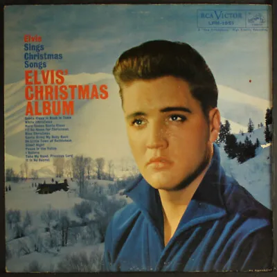 ELVIS PRESLEY: Elvis' Christmas Album RCA 12  LP 33 RPM • $10