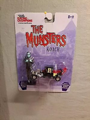 2004 Racing Champions The Munsters Koach With Herman Figure Mip • $9.88