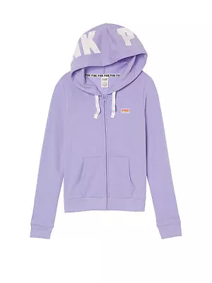 Victoria's Secret Pink Perfect Full-zip Hoodie Purple L • $49.99