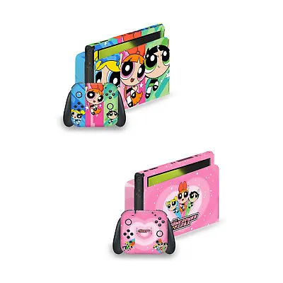 Official The Powerpuff Girls Graphics Vinyl Skin For Nintendo Switch Oled Bundle • $43.95