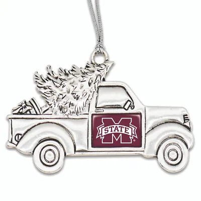 43491 From The Heart Vintage Truck Team Logo Ornament Mississippi State • $17.99