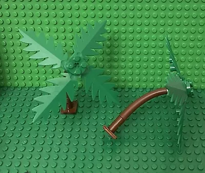 Lego 2 Complete Palm Tree With Small Leaves / City / Friends / Pirates Building • $11.84