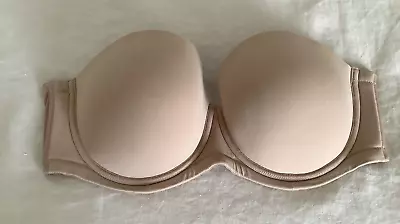 Wacoal 854119 Red Carpet Strapless Underwire Bra NUDE 38DDD Retails $76 NWOT • $26