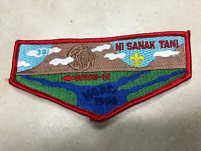 OA Lodge 381 Ni-Sanak-Tani S10 1996 NOAC Flap • $1.88