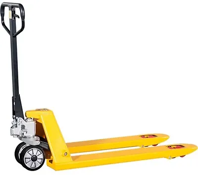 LoadSurfer Rubber Wheel 2500kg Pallet Truck Hand Pump Jack Trolley Assembled • £299.98