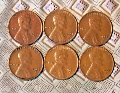 1950-S TO 1955-S Lincoln Wheat Cent's (6 COIN) (ITM#6260) • $0.99