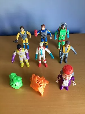 Vintage 1987 The Real Ghostbusters Fright Features Action Figures By Kenner • £15