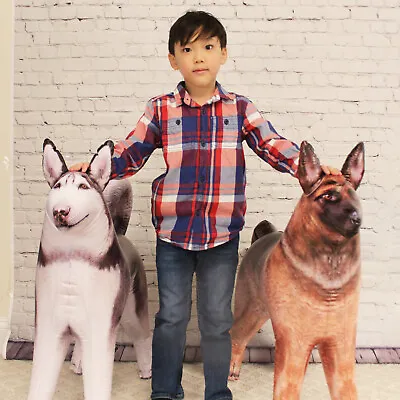 £30.41 • Buy Husky Shepherd Dog Animal Inflatable Toy Party Gift Kids (HUSKY+SHEPARD)