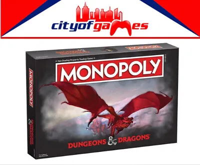 $58.95 • Buy Monopoly Dungeons And Dragons Board Game Brand New In Stock