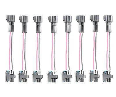 $12.99 • Buy New LQ4 LQ9 4.8 5.3 6.0 Delphi Injector To LS2 LS3 LS7 EV6 Wire Harness Adapters