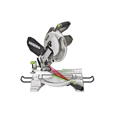 Genesis Compound Miter Saw 15-Amp Motor Laser Cutting Guide Faster Alignment • $172.37
