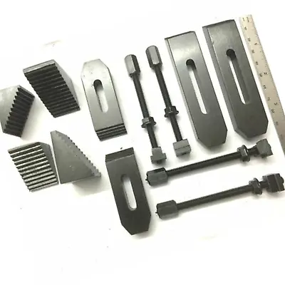 Clamping Kit 24pc Step Blocks Clamps 6mm Studs 8mm Tee Nuts Milling • £37.20