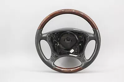 00-06 Mercedes W220 S600 S500 CL600 Driver Steering Wheel Black Wood OEM • $168