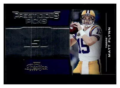 2008 Playoff Prestige #PPI-21 Matt Flynn Prestigious Picks Blue #/1000 • $2.99