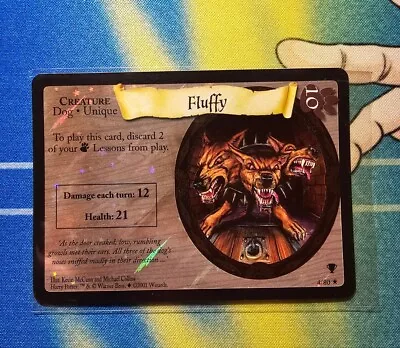 FLUFFY Foil Harry Potter TCG / CCG Single Card RARE Near Mint-MINT Condition • $11.50