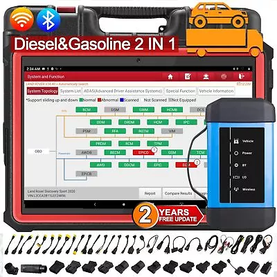 LAUNCH X431 PRO3S+ HD3 24V & 12V Heavy Duty Diesel Truck Scanner Diagnostic Tool • $1449