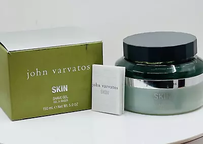John Varvatos Men's Skin Shave GEL Cream ~ 5.0 Oz / 150 Ml NIB • $32.88