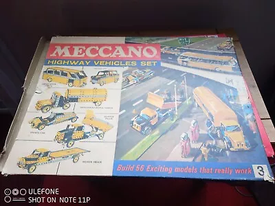 Vintage Meccano Highway Vehicles Set 3 • £19.99