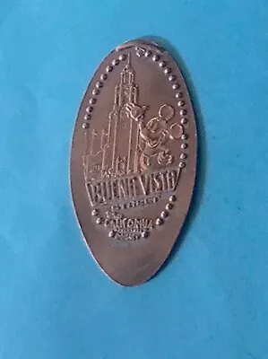 Mickey Carthay Theater Buena Vista Street Dlr Elongated Pressed Penny Disney • $1.79