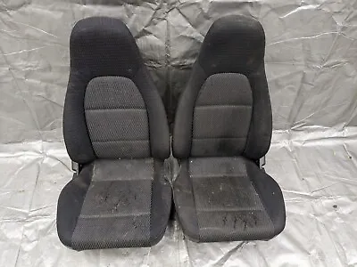 99-00 Mazda Miata Black Seats / Pair Set OEM USED 01NBA3V • $399.95
