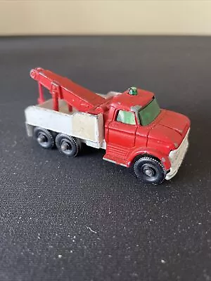 Matchbox 71 Wreck Truck ESSO Diecast Toy Lesney 1968 Vintage • $12.99