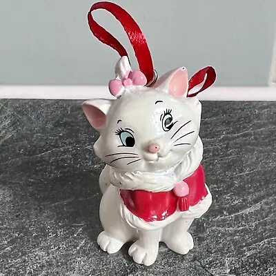 £0.99 • Buy Disney Christmas Magic Hanging Xmas Ornament Figurine Marie White Cat Aristocats