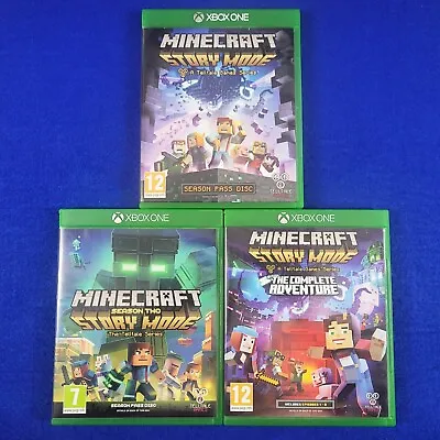 Xbox One MINECRAFT Story Mode/Season Two/Complete REGION FREE - Make Selection • $43.99