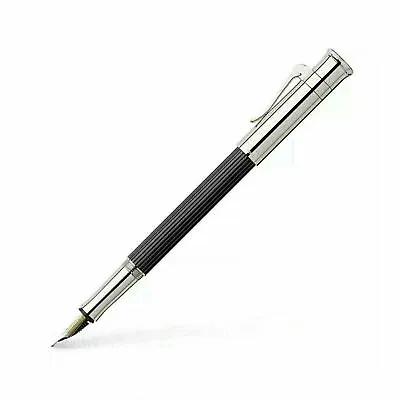 Graf Von Faber-Castell Fountain Pen Classic Ebony Medium • $819.77