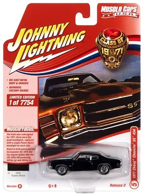 $11.99 • Buy Johnny Lightning 1/64 Muscle Car 1971 Chevrolet Chevelle SS454 Back JLSP154 B