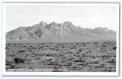 C1940's Organ Mountains Las Cruces New Mexico NM Cline RPPC Photo Postcard • $29.95