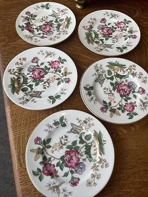 $35 • Buy Vintage Wedgwood Charnwood Butterfly Bread Dessert Plate Plates 