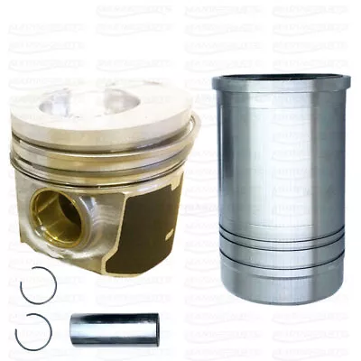 Ship Engine Piston Diesel Cylinder Liner Kit MerCruiser 4.2L 2.8L Replacement • $374.26