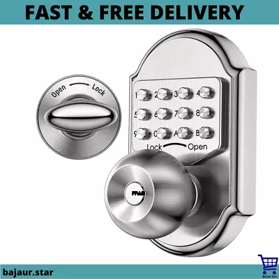 Keyless Entry Door Lock Deadbolt Stainless Steel 304 Keypad Mechanical Digital C • $150.99