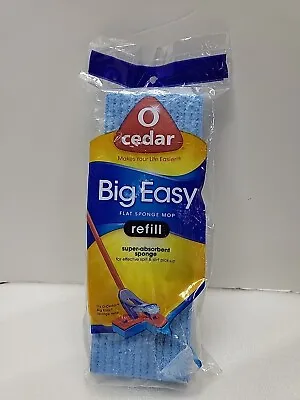 O Cedar Big Easy Flat Sponge Mop Refill Super Absorbent Sponge Discontinued USA • $19.99