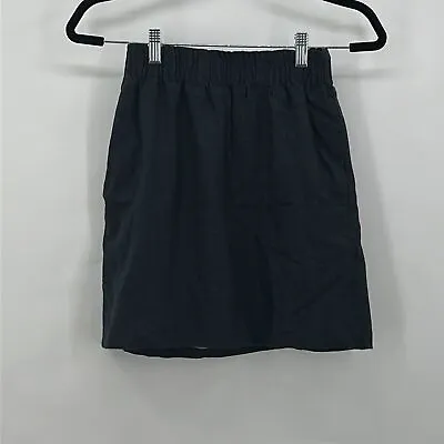 J.Crew Charcoal Gray Wool City Mini Skirt Style 90289 Size 00 • $15