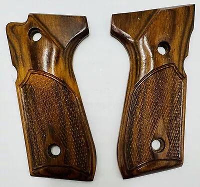 Beretta 92 92FS 96 Coco Bolo Wood Grips • $39.99