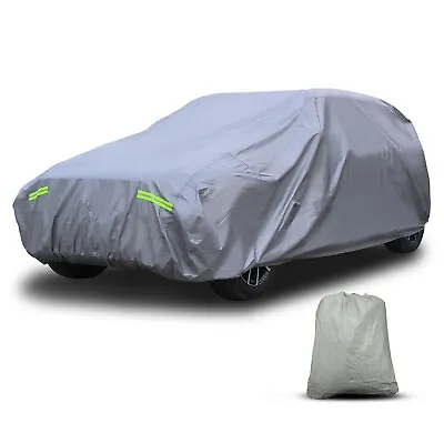 2pcs Outdoor Universal Full Car Cover Waterproof All Weather Fit SUV 190 -200  • $16.38